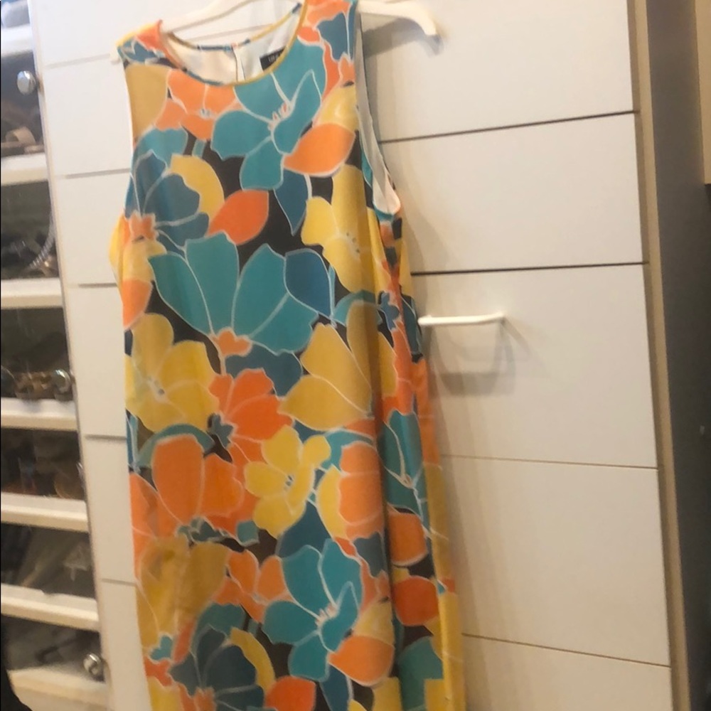Spring floral dress